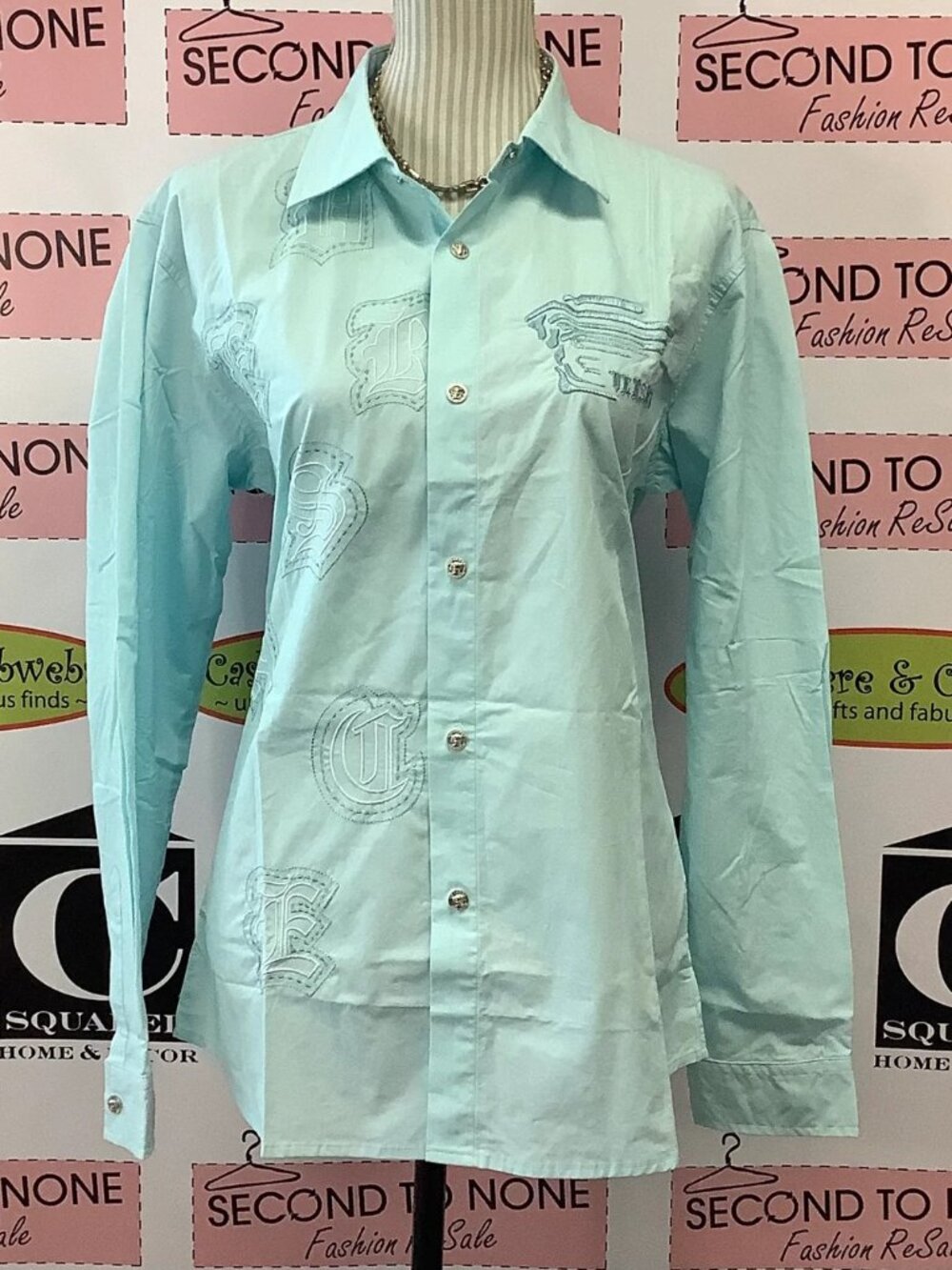NWT Vintage 1973 Versace Shirt (Size Large)